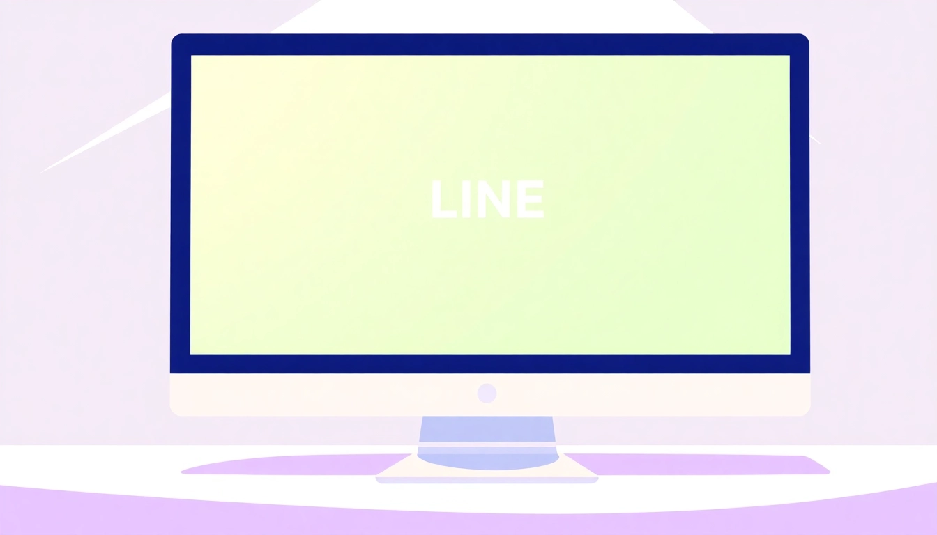 Engaging showcase of line下载電腦版 on a desktop interface, highlighting its user-friendly features.